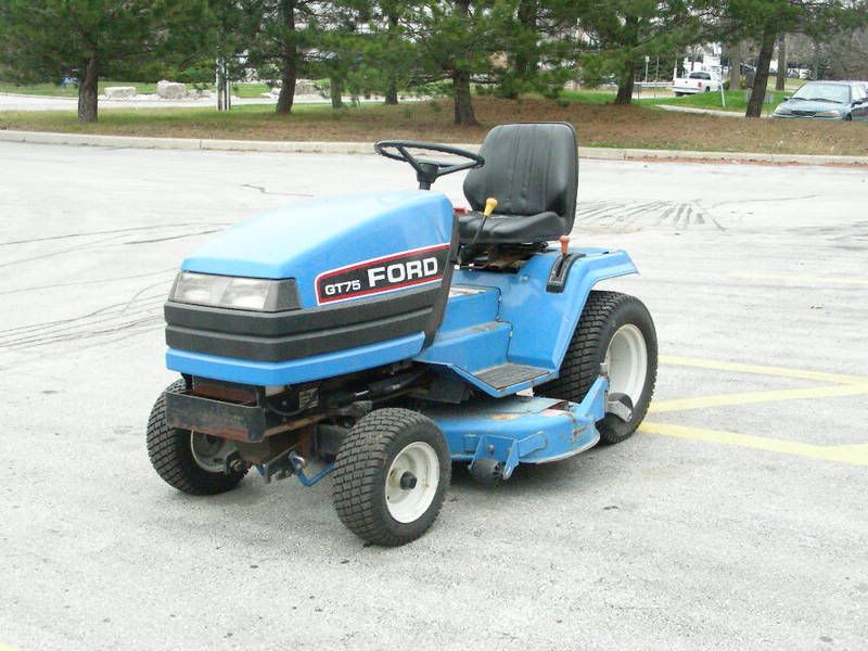 ford gt75 diesel The Friendliest Tractor Forum